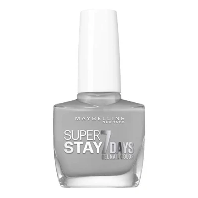 Image of Maybelline New York Professional Nail Polish Gel Technology Super Stay 7 Days Shade: Concrete cast (910)
