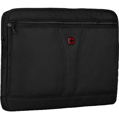 Image of Wenger 610183 BC TOP 11.6&quot; 12.5&quot; ballistic laptop Sleeve, Padded sleeve in a Highly durable fabric Black (5 Litres)