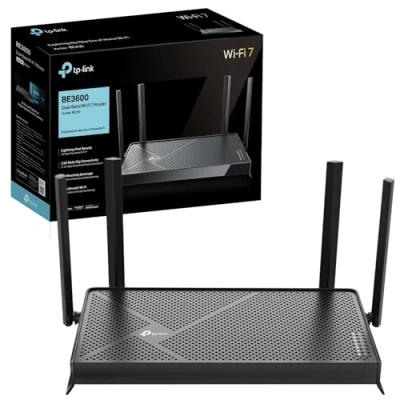 Image of TP Link Archer BE230 Router WiFi 7 BE3600Mbps, Router, 2.5G Ports, USB 3.0 Port, Maximized Coverage, VPN Internet Booster Routers, Booster, HomeShield Security, Easy Setup,EasyMesh