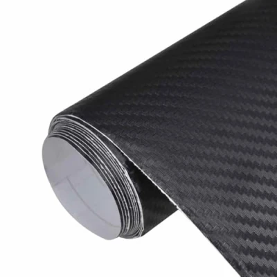 Image of vidaXL 3D White Car Film Wrap 100 x 150 cm PVC Self Adhesive, Water Resistant