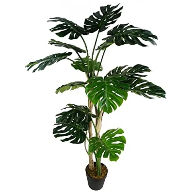 Image of Leaf Artificial Monstera Plant