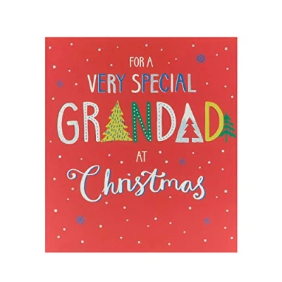 Image of Very Special Grandad Christmas Greeting Card Xmas Cards