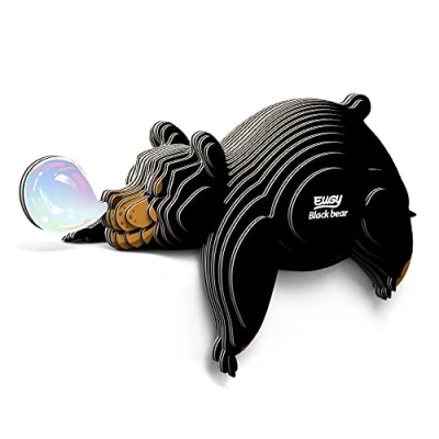Image of EUGY EH 081 Black Bear 3D Puzzle