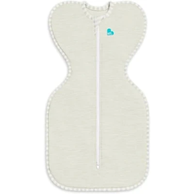 Image of Love To Dream Swaddle UP, Baby Sleeping Bag, Fabric for Moderate Temp (20 24C), Arms Up Position, Essentials Newborn, Hip Healthy, Twin Zipper Easy Nappy changes, 2.2 3.8kg, Sand Dollar