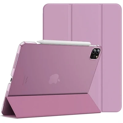 Image of JETech Case for iPad Pro 11 Inch, 2022/2021/2020/2018 Model, Compatible with Pencil, Cover Auto Wake/Sleep (Pink)