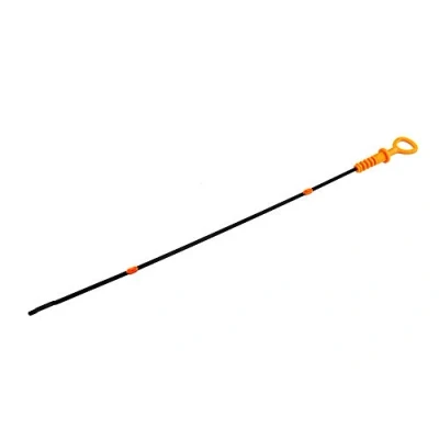 Image of 06B115611C, 06B115611R Oil Dipstick NTY BOL AU 001 Orange Plastic VOLKSWAGEN: Passat B5 GP Saloon, Golf 4, New Beetle Hatchback, AUDI: A4 B6 Saloon