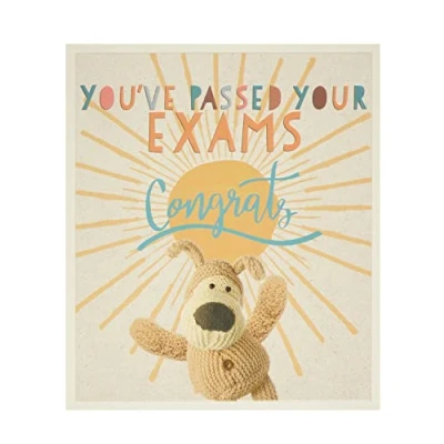 Image of Boofle Passed Exams Card You’ve your Congratulations Cute Pass Card, Multi (696342 0 1)