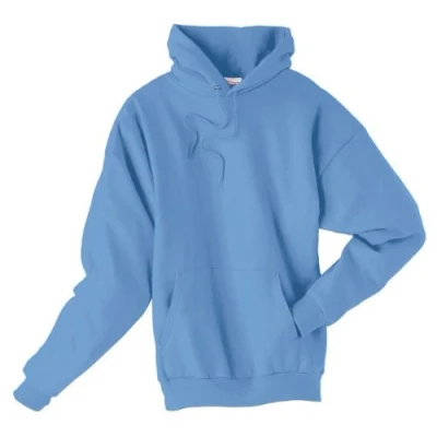 Image of Hanes ComfortBlend EcoSmart Men`s Pullover Hoodie Sweatshirt, P170, L Carolina Blue