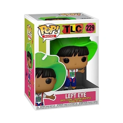 Image of Funko Pop! Rocks: TLC Lisa Left Eye Lopes Collectable Vinyl Figure Gift Idea Official Merchandise Toys for Kids &amp; Adults Music Fans Model Collectors and Display