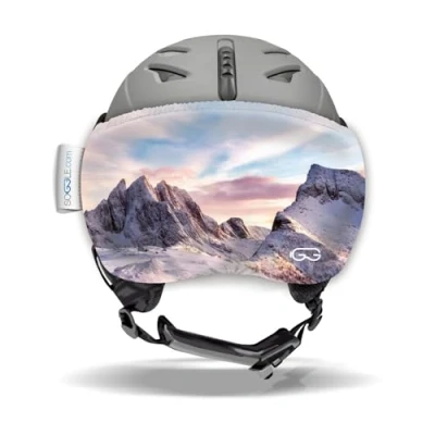 Image of SOGGLE Vizor Visor Protection for Helmets (Ski Helmets), Colour: Norway