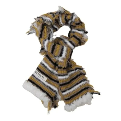 Image of MISUVRSE Women Y2k Scarf Winter Striped Lady Dopamine Look Casual Travel Shopping Taking Photo For Teens Thin Skinny Neck