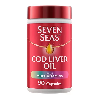 Image of Seven Seas Cod Liver Oil Plus Multivitamins 90s