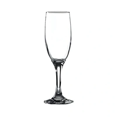 Image of Genware NEV MIS535 Misket/Empire Champagne Flute, 19 cl/6.5 oz. (Pack of 6)