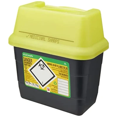 Image of Sharp Safe Sharps Bin 3Ltr