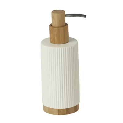 Image of Showerdrape Bondi Cream Ceramic Liquid Soap Dispenser