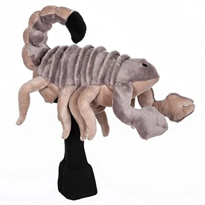 Image of Daphne&#039;s Novelty Animal Golf Headcovers Scorpion Driver Headcover, Brown