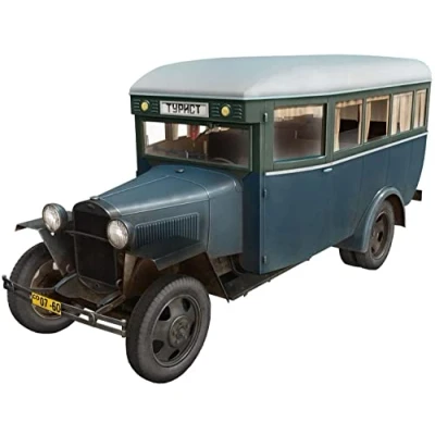 Image of Miniart 1:35 Scale GAZ 03 30 Passenger Bus Building kit (Multi Colour)