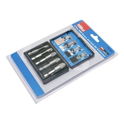 Image of Hilka 37840005 HSS Screw and Drill Bit Extractor Set