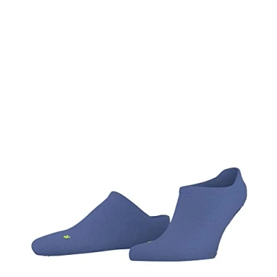 Image of FALKE Unisex Cool Kick U HP Soft Breathable Quick Drying Grips On Sole 1 Pair Grip socks, Blue (Og Ribbon 6318), 11 12.5