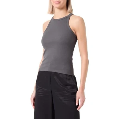 Image of VERO MODA Women&#039;s Vmchloe Short Tank Top JRS Noos, Magnet, M