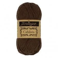 Image of Scheepjes Cahlista 507 Chocolate Yarn 1x50g