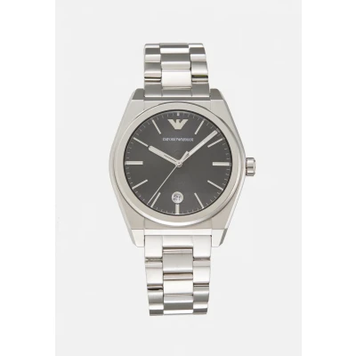 Image of Emporio Armani Federico Watch silvercoloured, Men&#039;s, Size: One Size, Silver coloured