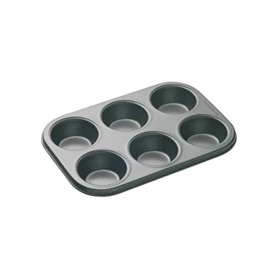 Image of MasterClass Muffin Tray 27 x 18 cm 6 Pieces