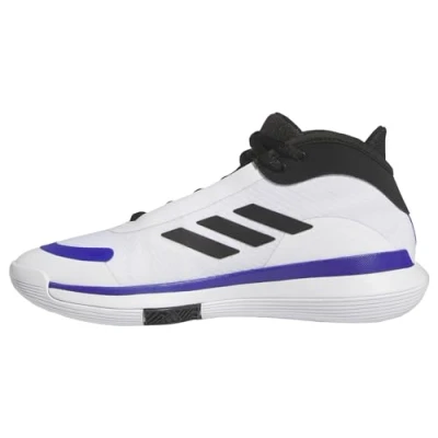 Image of adidas Performance Bounce Legends Basketball shoes, Men&#039;s, Size: 9, Footwear white/core black/lucid blue Textile/synthetics