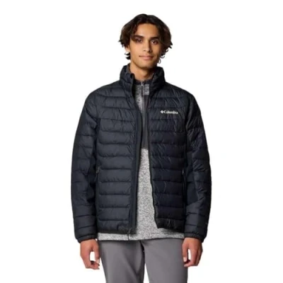 Image of Columbia Men&#039;s Powder Lite 2 Hybrid Jacket, Black, XXL