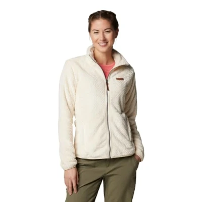 Image of Columbia FIRE SIDE II Sherpa Fleece jacket, Women&#039;s, Size: XS, Chalk