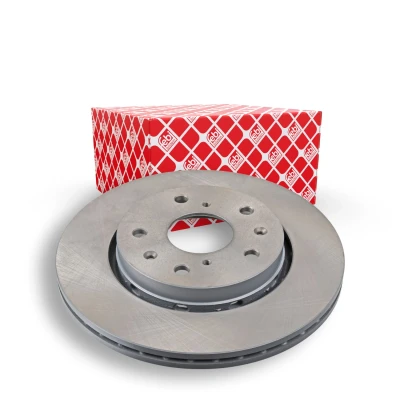 Image of 5531157K00, 5531157K01, 5531257K00, 5531257K01 Brake disc FEBI BILSTEIN 108594 Front Axle 276mm 20mm 5 Hole 114,3mm internally vented Coated