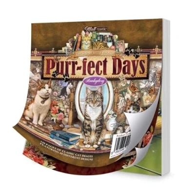 Image of Hunkydory The Square Little Book of Purr FECT Days RRP £9.99