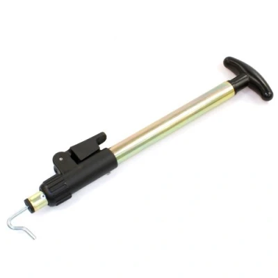 Image of Streetwize Heavy Duty Deluxe Peg Mate Telescopic Pullet 60cm Extension Height Composite Non Slip Handle Quick Release Clamp Tent Remover Camping Tents Marquees Outdoors (LWACC53)