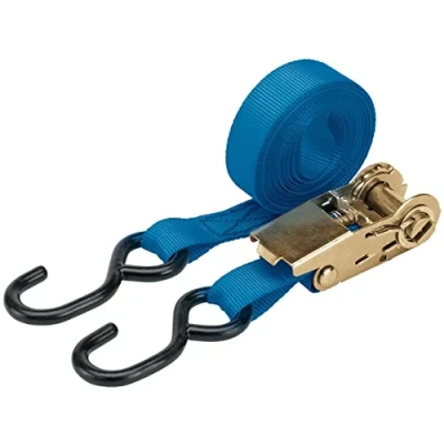 Image of Draper Ratcheting Tie Down Straps, 4.5m x 25mm, 750kg