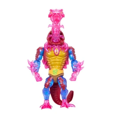Image of Masters of Universe Origins Turtles Grayskull Rattlor Reptile Wars Posable Action Figure, Teenage Mutant Ninja &amp; MOTU Crossover Villain Toy