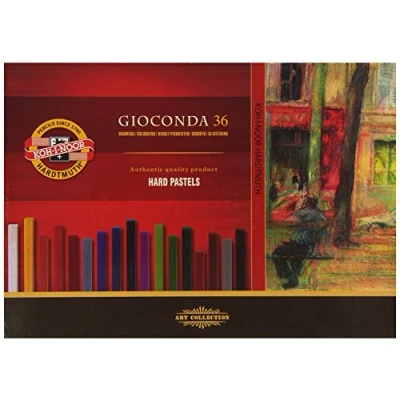 Image of Koh I Noor, Gioconda, square hard pastels, pack of 36, 8115 by Noor