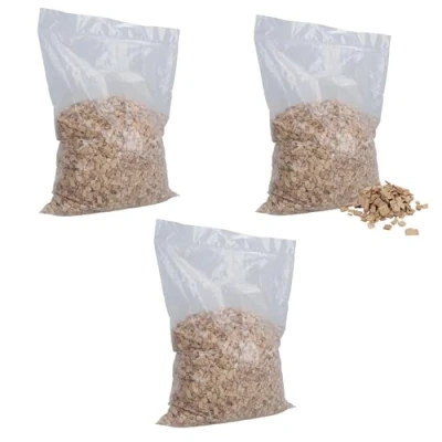 Image of AB Tools 3pk OF 6 Litre Natural Coarse Beech Chips Bird Parrot Cage Bedding Covering