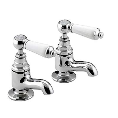 Image of Bristan RS2 Van C Renaissance Vanity Basin Taps Bathroom, Chrome