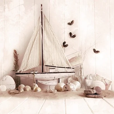 Image of Ian Winstanley &quot;Seaside Collection Digital&quot; Canvas Print, Cotton, Multi Colour, 3.20 x 40.00 cm