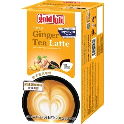 Image of Gold Kili Instant Ginger Tea Latte 25 g x 10 sachets