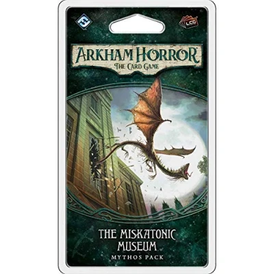 Image of Fantasy Flight Games Arkham Horror The Card Game: Mythos Pack 1.1. Miskatonic Museum Game Ages 14+ 1 to 4 Players 60 120 Minutes Playing Time