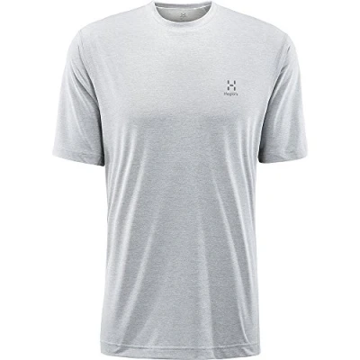 Image of Haglöfs Haglofs 604168_2AT Ridge TEE T Shirt Men&#039;s Magnetite Size S