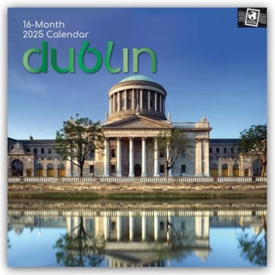 Image of Dublin 2025 16 Monatskalender: Original The Gifted Stationery Co. Ltd [Mehrsprachig] [Kalender]