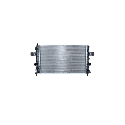 Image of 1300266, 13145211, 13170110 Engine radiator NRF EASY FIT 53442 Aluminium 600mm 368mm 16mm with rubber grommet Brazed cooling fins