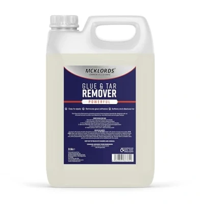 Image of McKLords Commercial Glue Adhesive and Tar Remover, 2.5 Litre, Clear