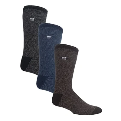 Image of HEAT HOLDERS 3 Pair Pack Multipack Mens Insulated Thermal Socks for Winter 6 11