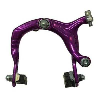 Image of Hard to find bike parts Details About Aspe 2000 Alloy Front Caliper Brake Purple For Old Skool Bmx, Modern Bmx Bikes