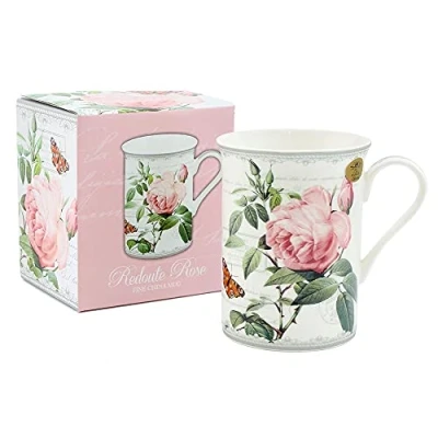 Image of Redoute Rose Design Fine China Mug
