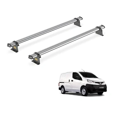 Image of Van Guard Trade Roof Rack for Nissan NV200 (2009+) 2 Steel Bars UltiBar SB282