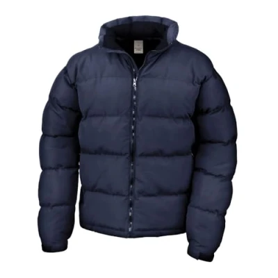 Image of Result R181m Holkham Men&#039;s Down Feel Jacket, Navy, X Large